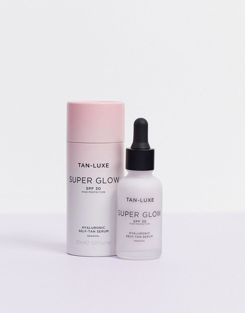 

Tan-Luxe Super Glow SPF 30 Гиалуроновая сыворотка для автозагара, 1,01 жидкая унция
