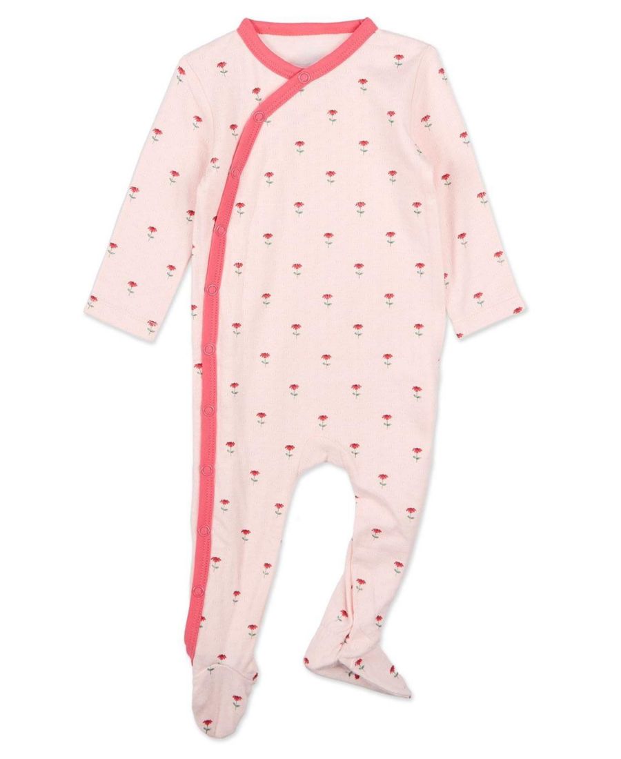 

Детский комбинезон для девочек с цветочным ажурным узором Посади свои мечты и стань счастливой MeMoi, Pink