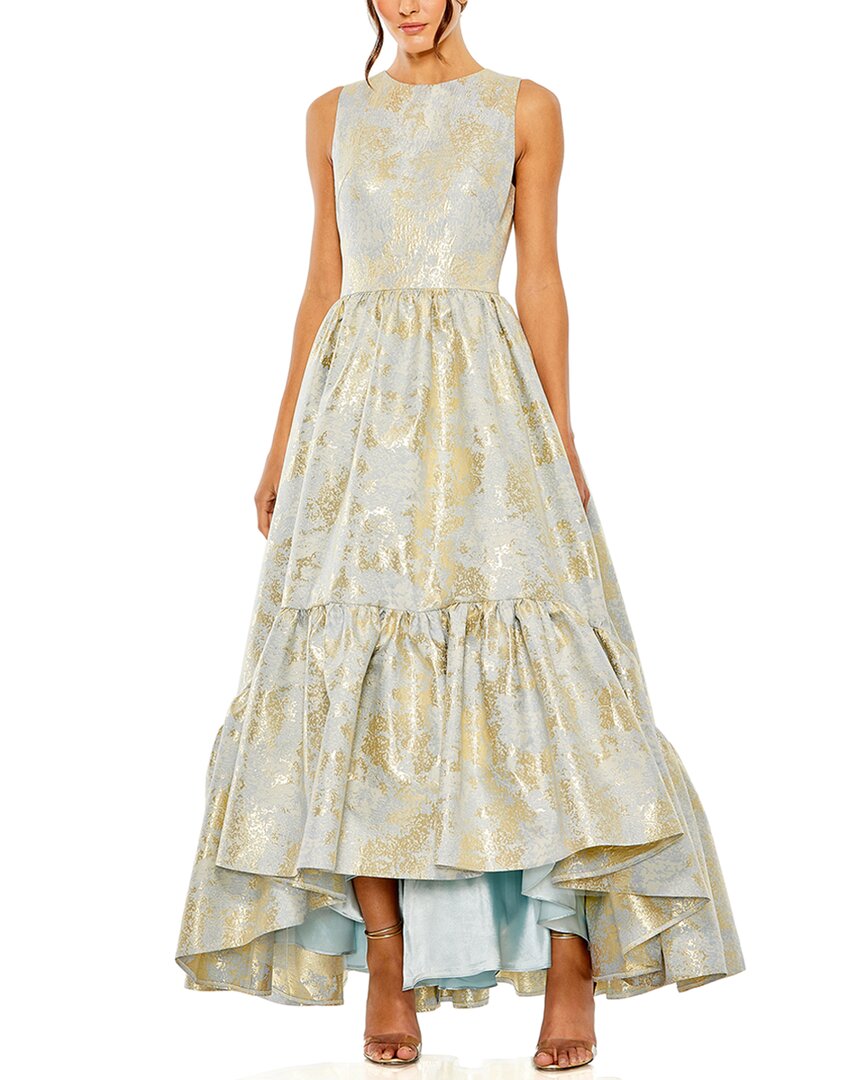 

Платье Mac Duggal High-Low с карманами, цвет powder blue