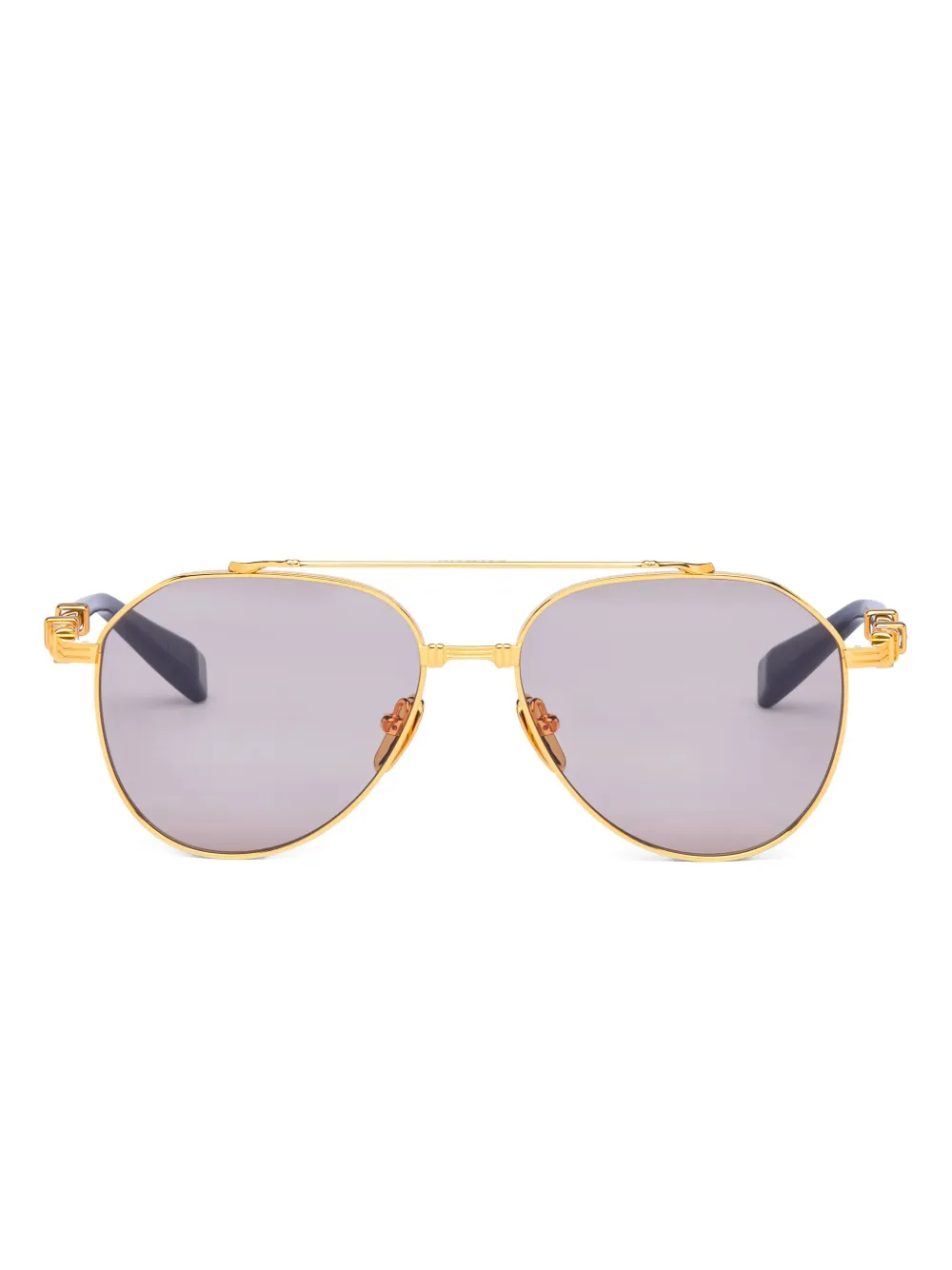 

Солнцезащитные очки-пилоты Balmain, золотистый