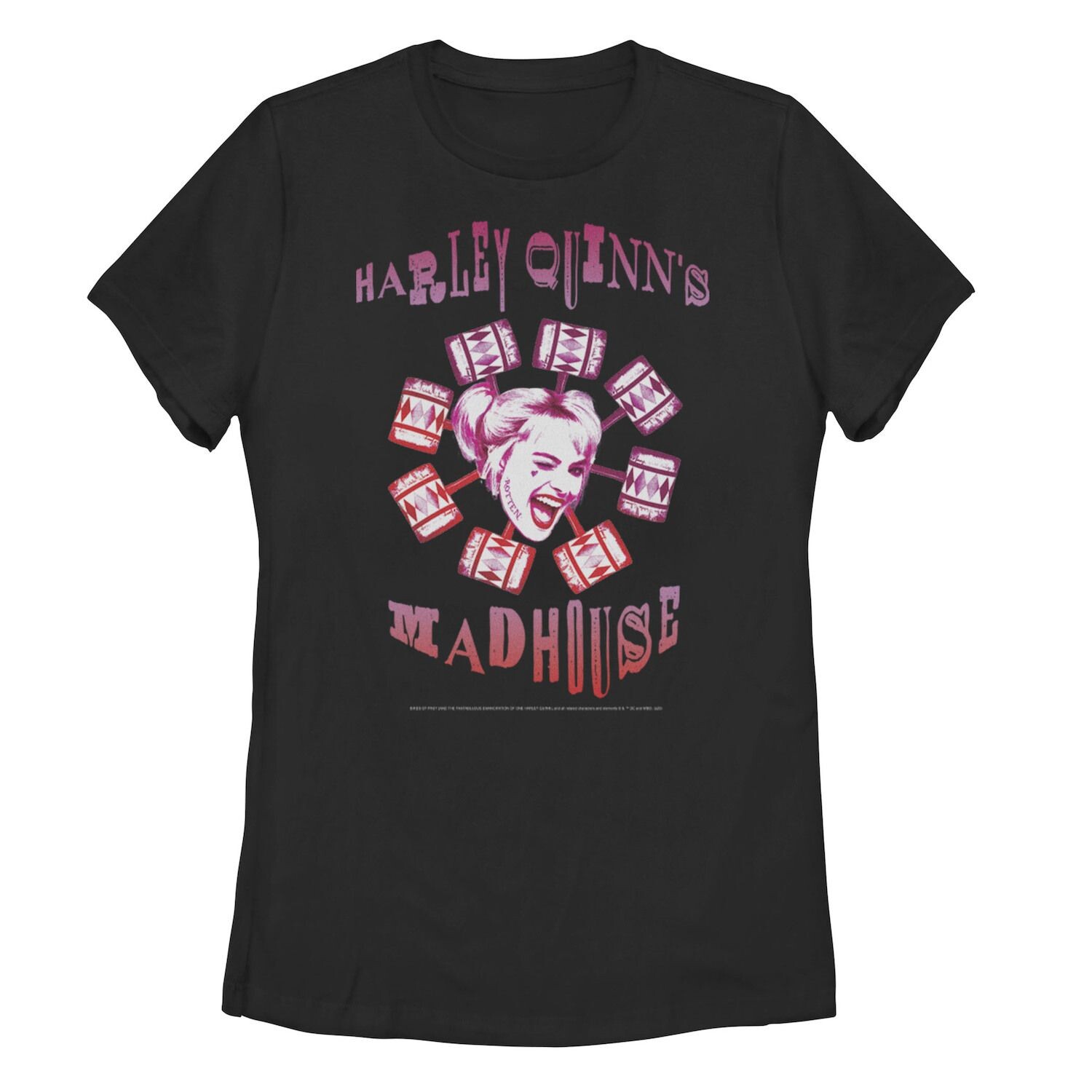 

Футболка Harley Quinn's Madhouse для юниоров Licensed Character