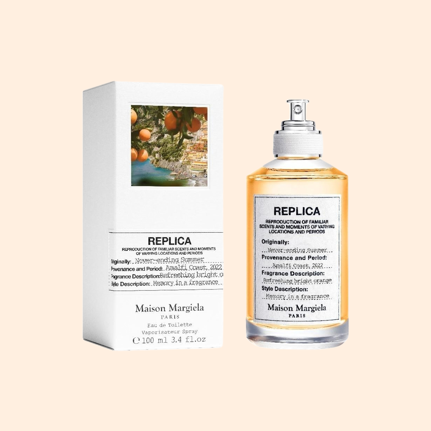 Туалетная вода унисекс Maison Margiela Replica Never Ending Summer, 100 мл — фото 4