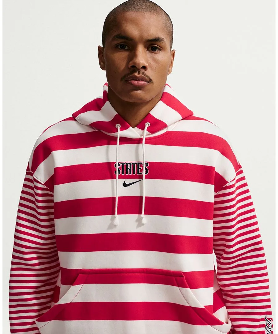 Толстовка USMNT Phoenix Oversized Nike, красный/белый — фото 2