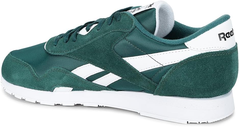 Мужские кроссовки Reebok Classic Nylon, белый/зеленый — фото 4
