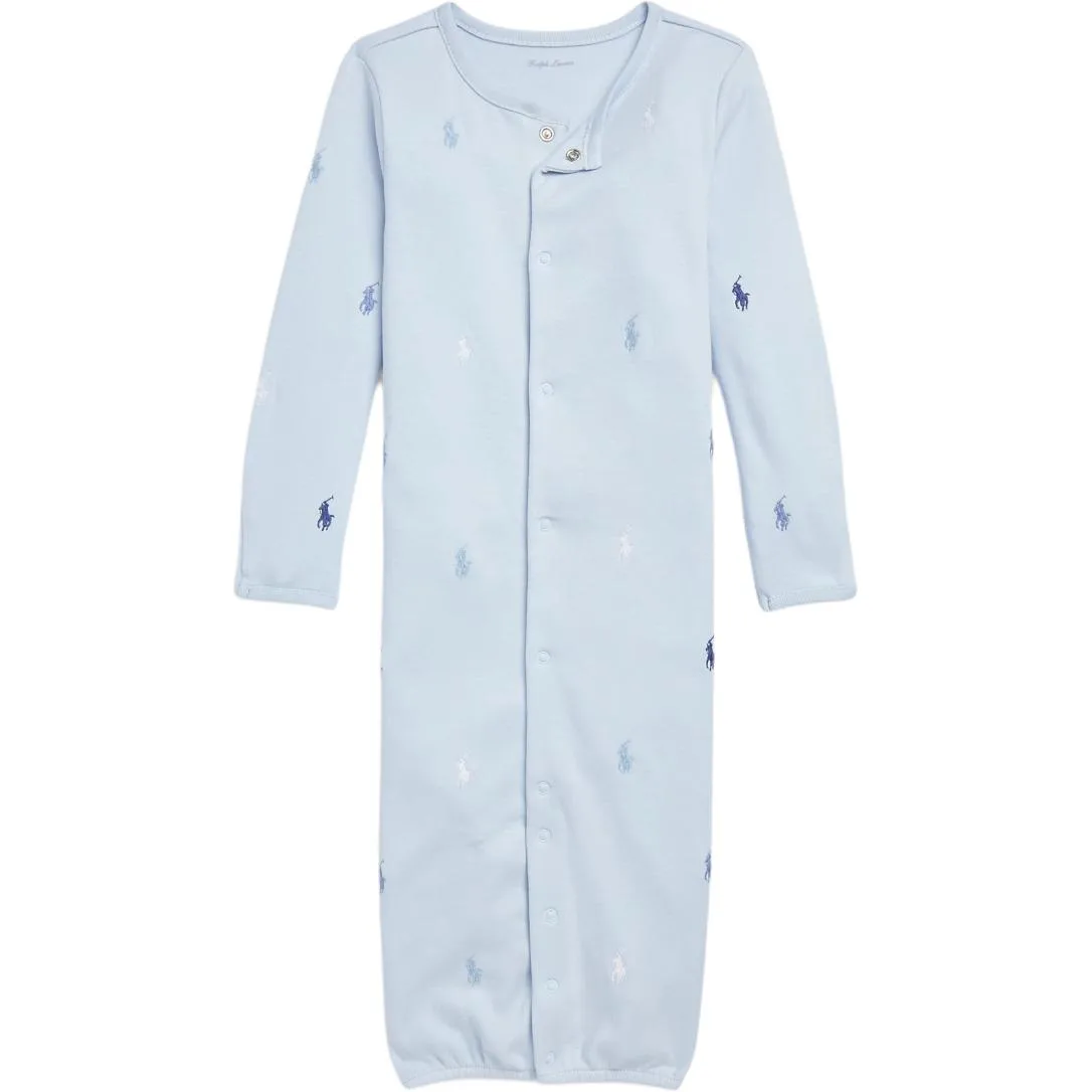 Пижама для младенцев и малышей One Piece Polo Ralph Lauren, Beryl Blue — фото 3