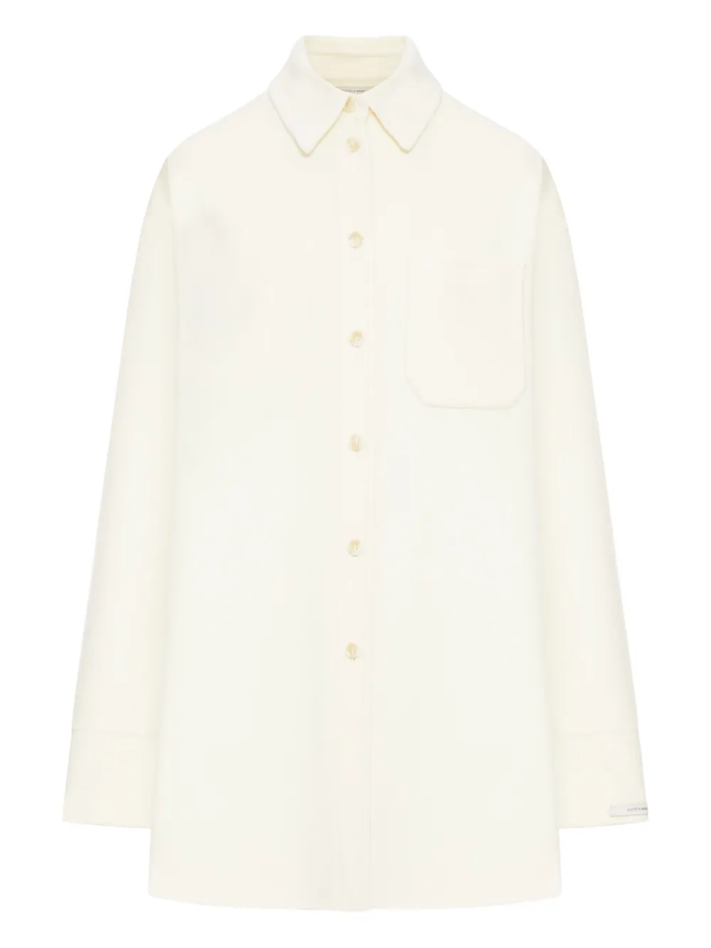 

Шерстяная рубашка SPORTMAX, нейтральный