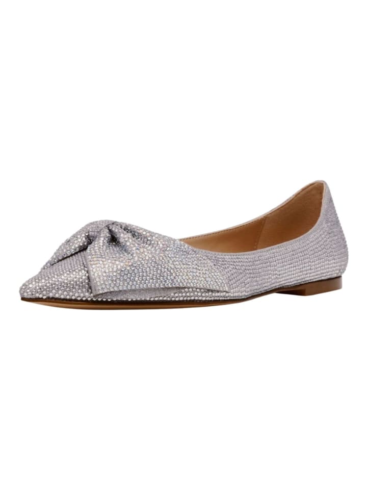 Балетки Steve Madden Ballerinas, серебряный