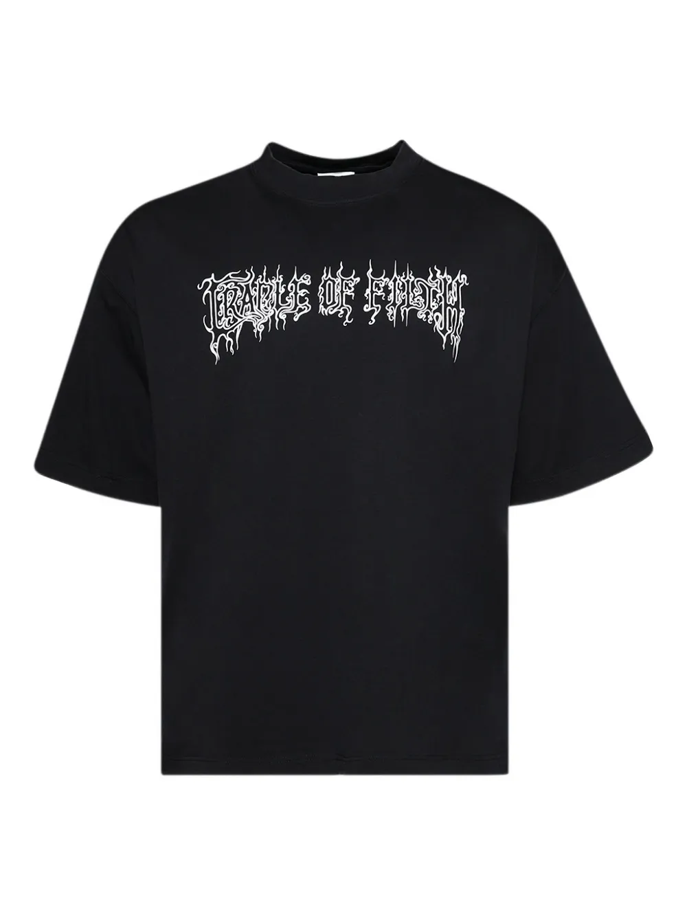 

Футболка с графическим принтом VETEMENTS, черный