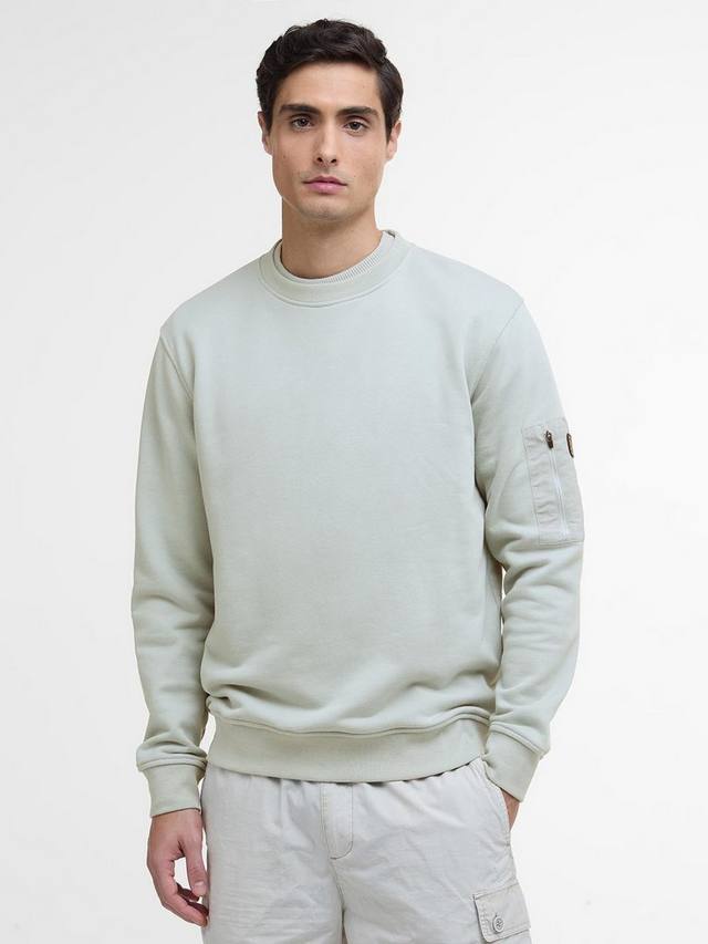 

Международный свитшот из хлопкового микса Grip Barbour