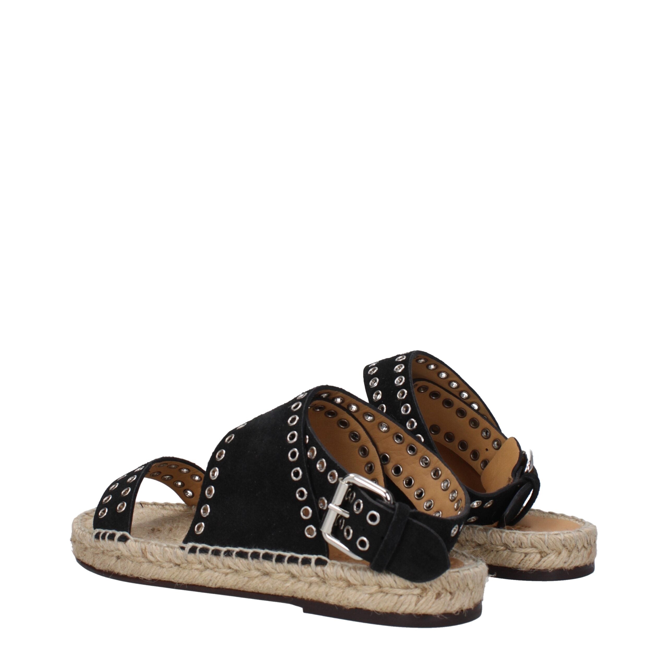 Isabel Marant Leather Women's Sandal, черный — фото 4