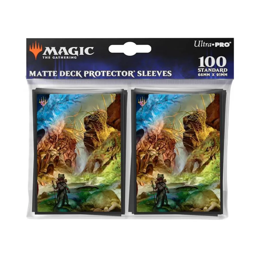 

Сезонные земли — Болото (Лето) (100), Official Magic - The Gathering Sleeves - Bloomburrow
