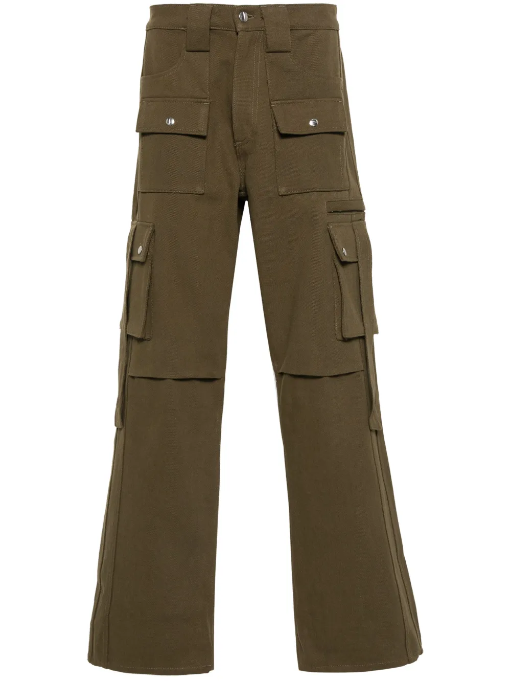 

Прямые брюки карго RHUDE, зеленый
