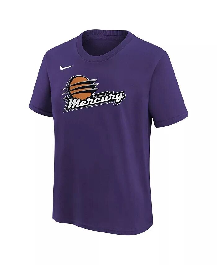 Фиолетовая футболка с логотипом Big Boys and Girls Phoenix Mercury Essential Nike, фиолетовый — фото 2