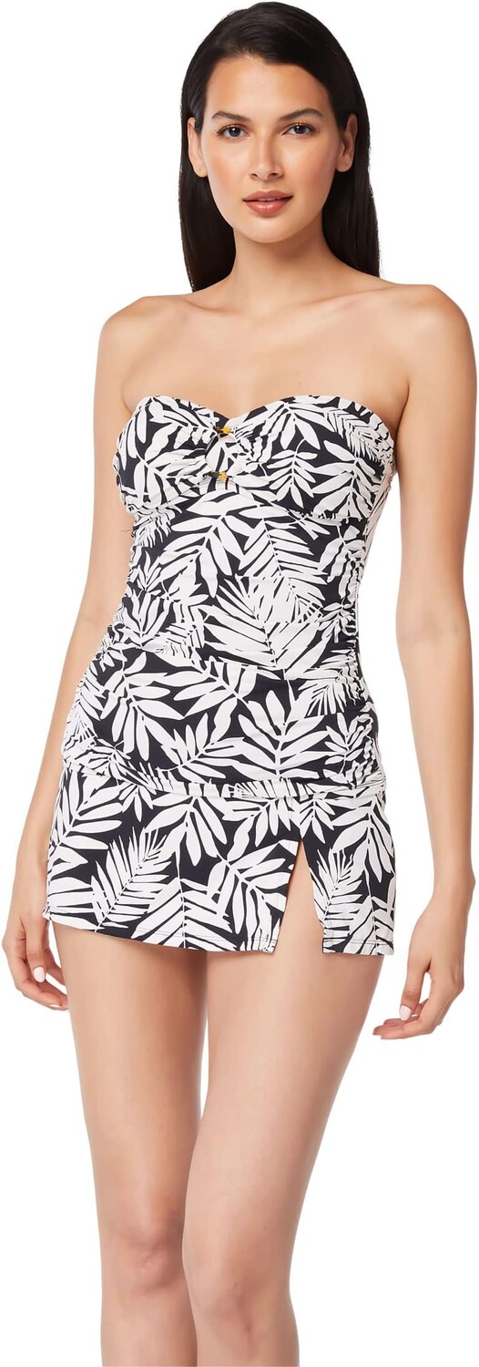 

Купальник Bleu Rod Beattie Urban Oasis Draped Bandini, черный