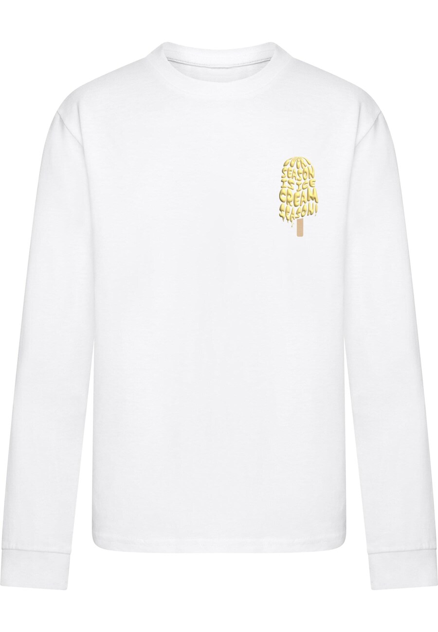 

Рубашка Merchcode Ice Cream Season Yellow, белый