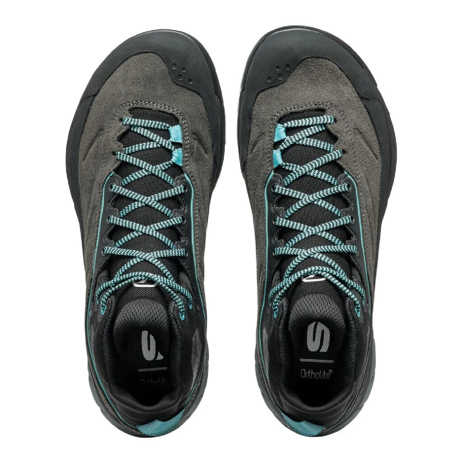 Ботинки для походов Rapid XT Mid GTX - Женские Scarpa, Shark/Aqua — фото 4
