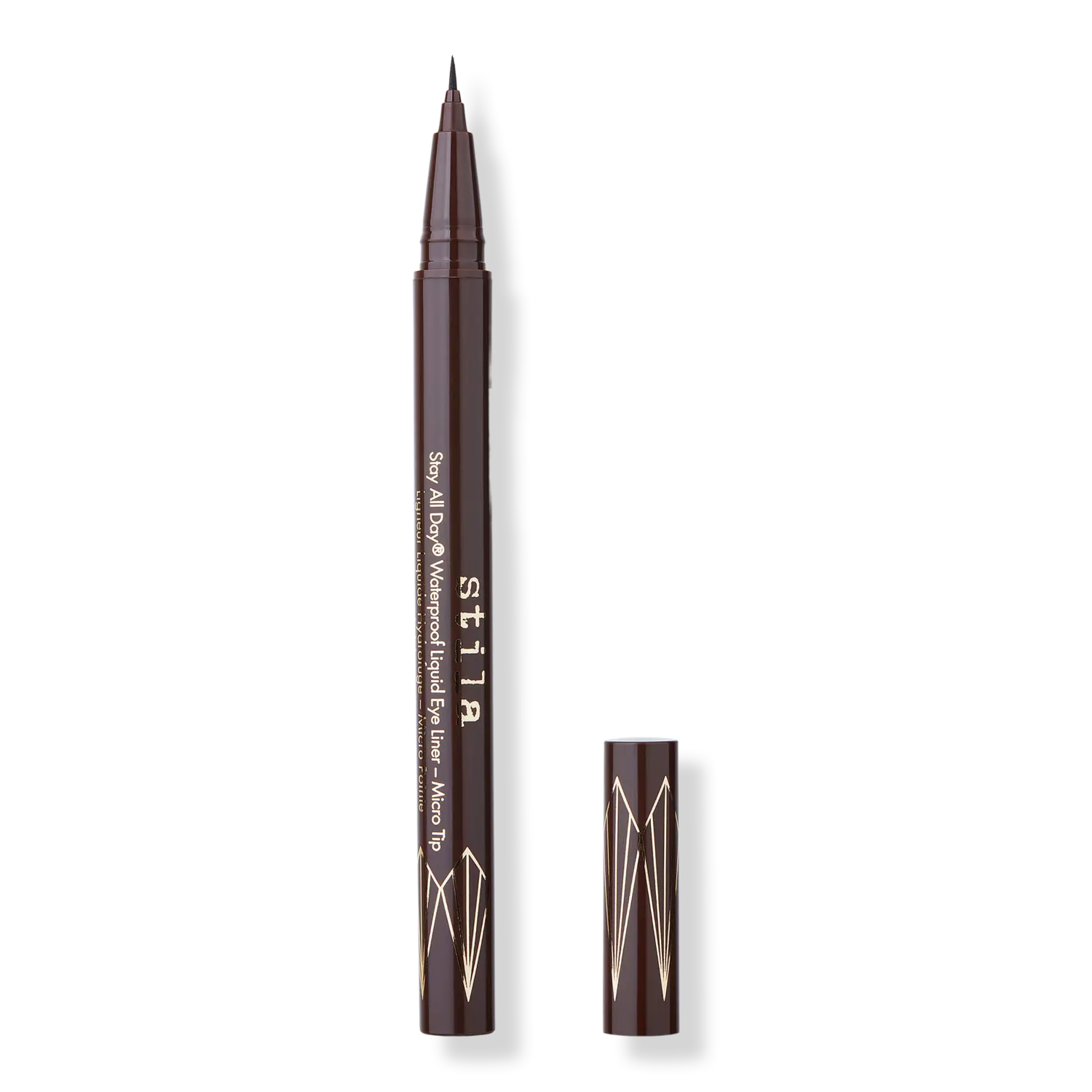 

Водостойкая жидкая подводка для глаз Stay All Day Waterproof Liquid Eye Liner - Micro Tip Stila, Dark Brown