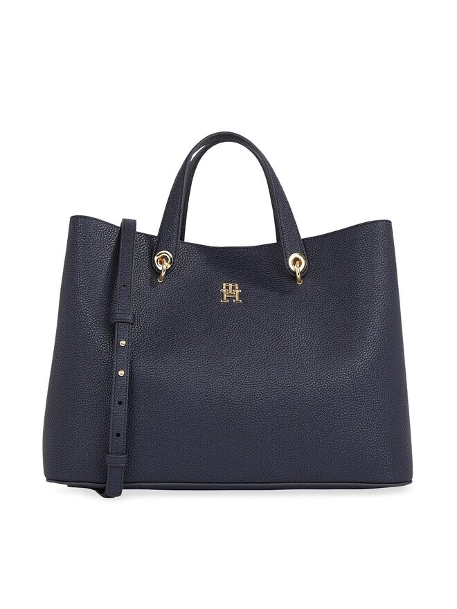 

Классическая сумка Th Emblem Satchel Tommy Hilfiger, темно-синий