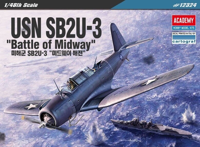 

USN SB2U-3 Vindicator Battle of Midway (GXP-642536) Academy