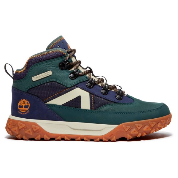 

Детские ботинки Greenstride Motion 6 Mid Bungee Wp - обувь для отдыха Timberland, зеленый