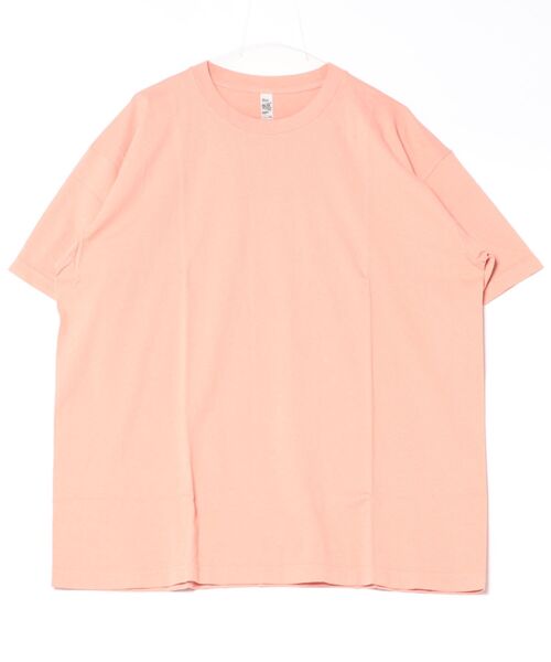 

Футболка с круглым вырезом, окрашенная в процессе производства, плотность 185 г LOS ANGELES APPAREL, кораллово-розовый