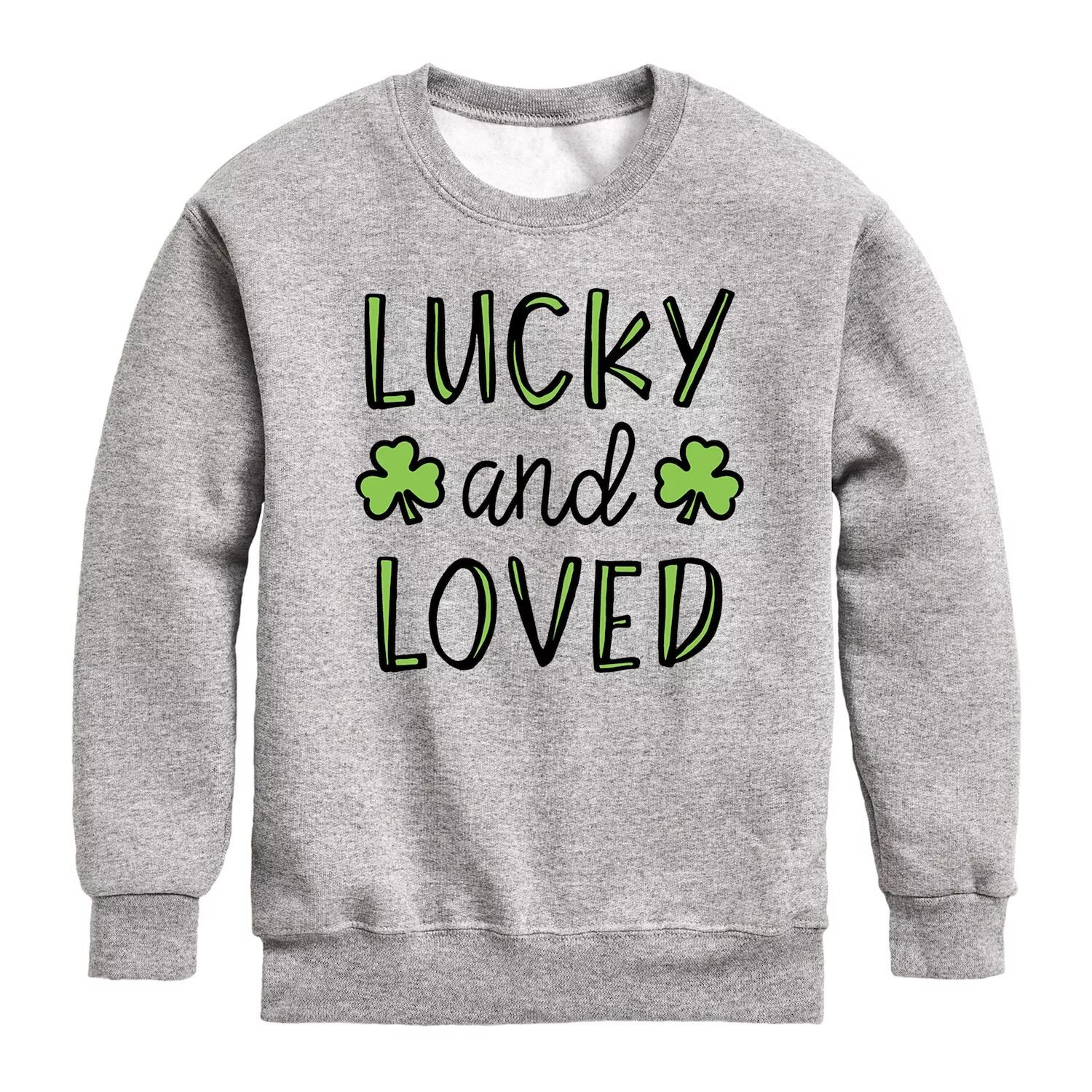 

Флисовая толстовка с рисунком Lucky And Loved для мальчиков 8–20 лет Licensed Character