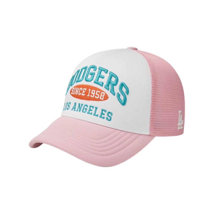 

MLB Хлопковая бейсболка унисекс черно-розовая, Pink