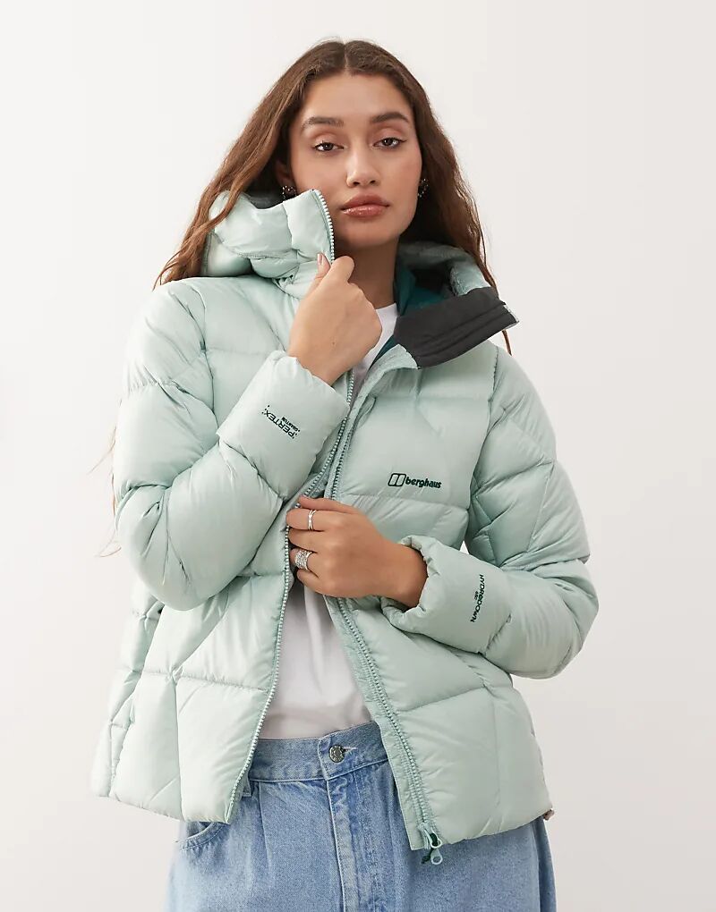 

Пуховик Berghaus Explorer светло-зеленого цвета