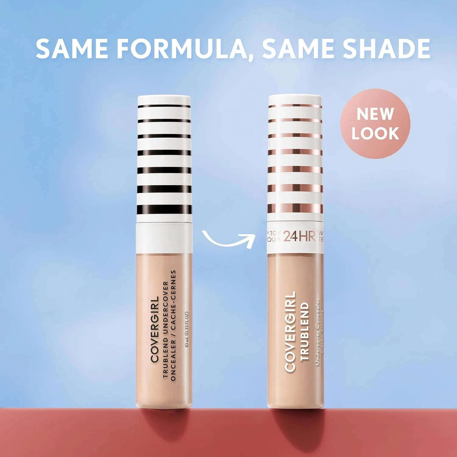 Консилер Covergirl TruBlend Undercover, легкое покрытие, оттенок Light Nude, 4.1 мл — фото 3