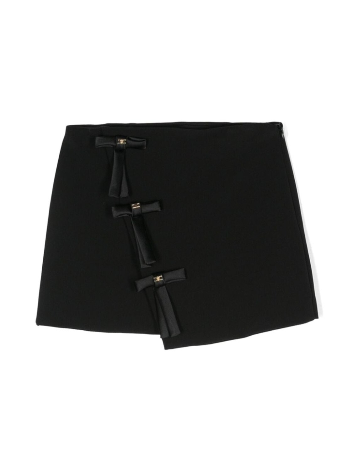 

Elisabetta Franchi La Mia Bambina мини-юбка с бантом, черный
