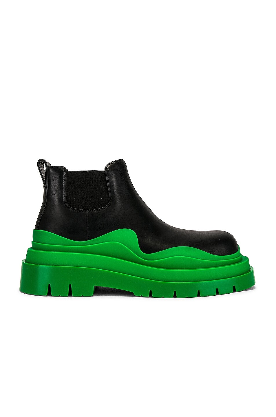

Ботильоны Tire Chelsea Bottega Veneta, черный/зеленый