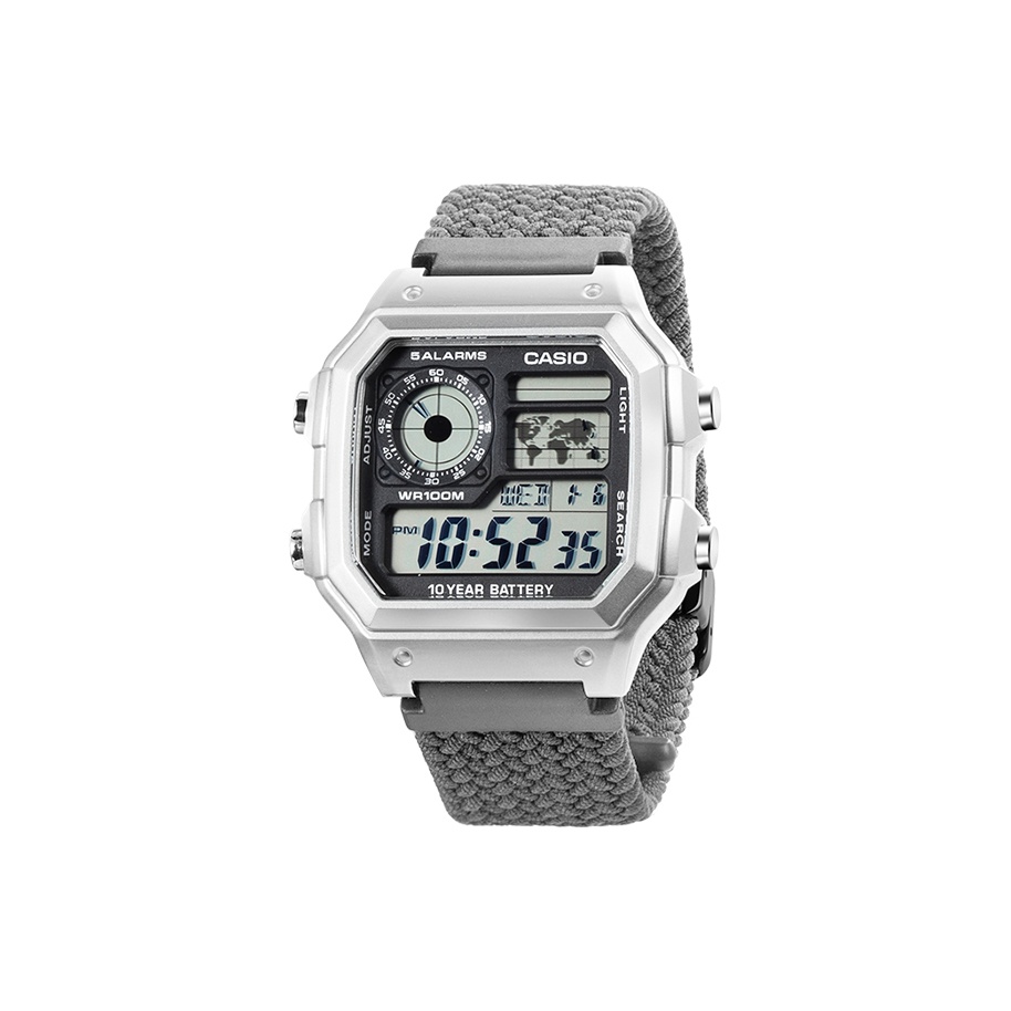 

CASIO Часы Unisex Silver Watch, Gray