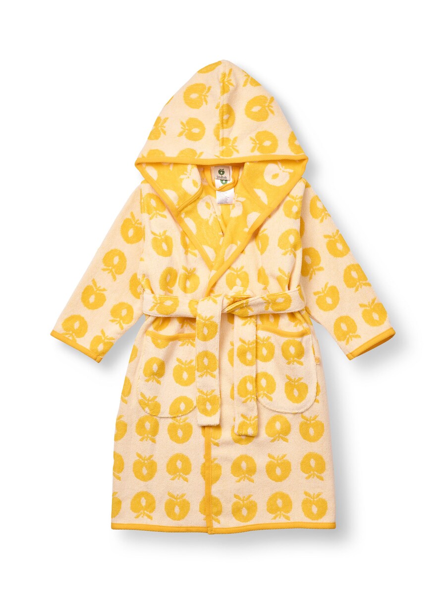

Халат Småfolk Bathrobe Apfel, желтый