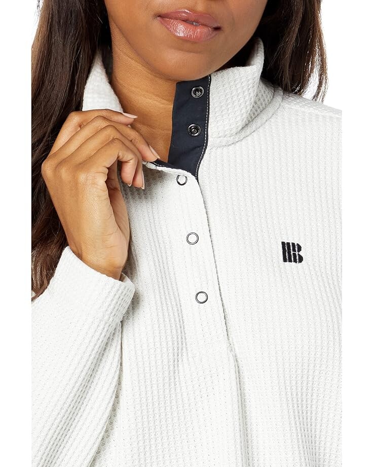 

Свитер Burton Amora Waffle Mock Neck Sweater, цвет Silver Birch
