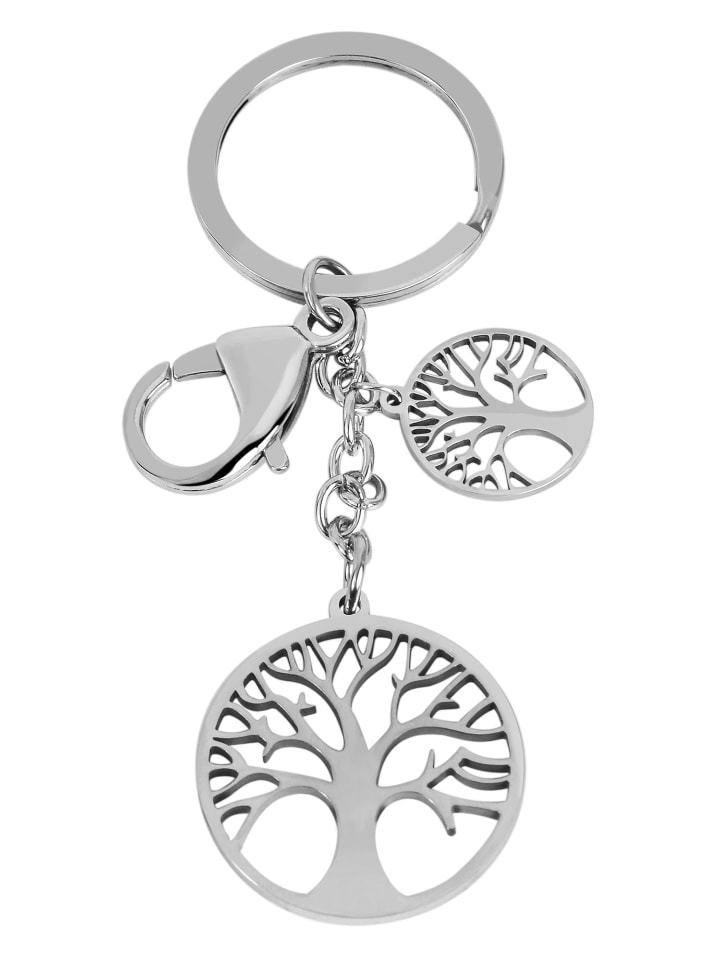 

Adeliás Женский кулон - кулон «Древо жизни» из нержавеющей стали серебристого цвета