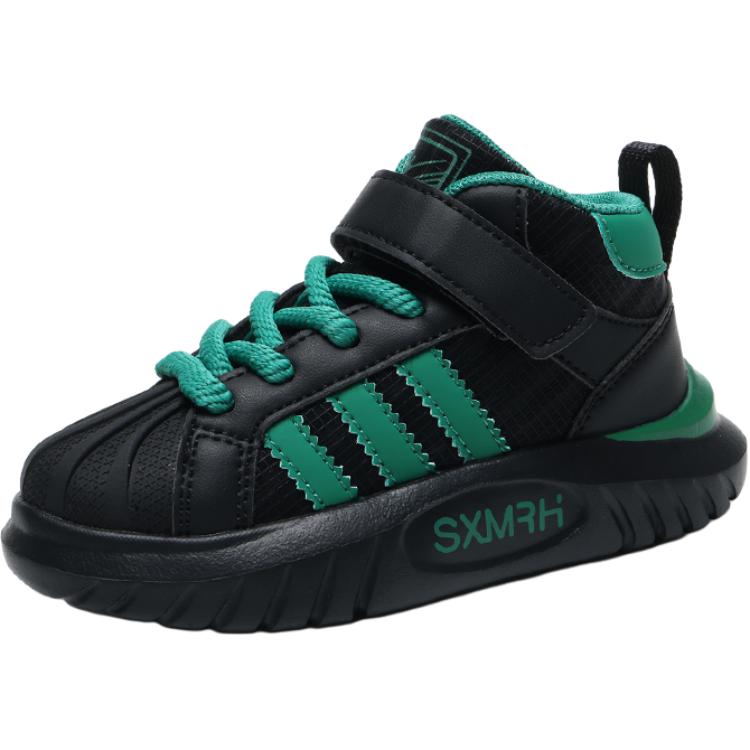 

Нескользящие амортизирующие устойчивые к истиранию водонепроницаемые кроссовки Skateboard для детей Binary, черный