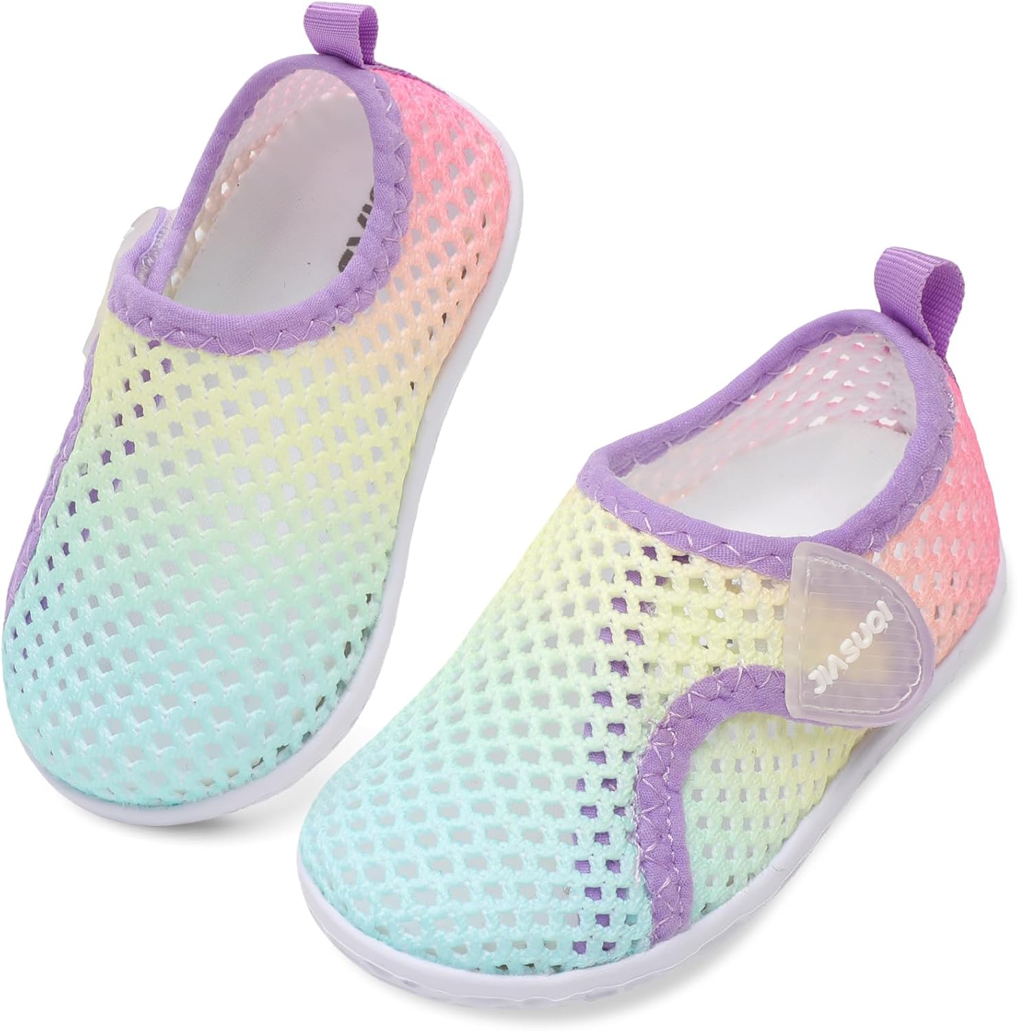 

Детские обувь для плавания JIASUQI для мальчиков и девочек, для бассейна, пляжа, прогулок, спортивные сандалии и кроссовки, желтый