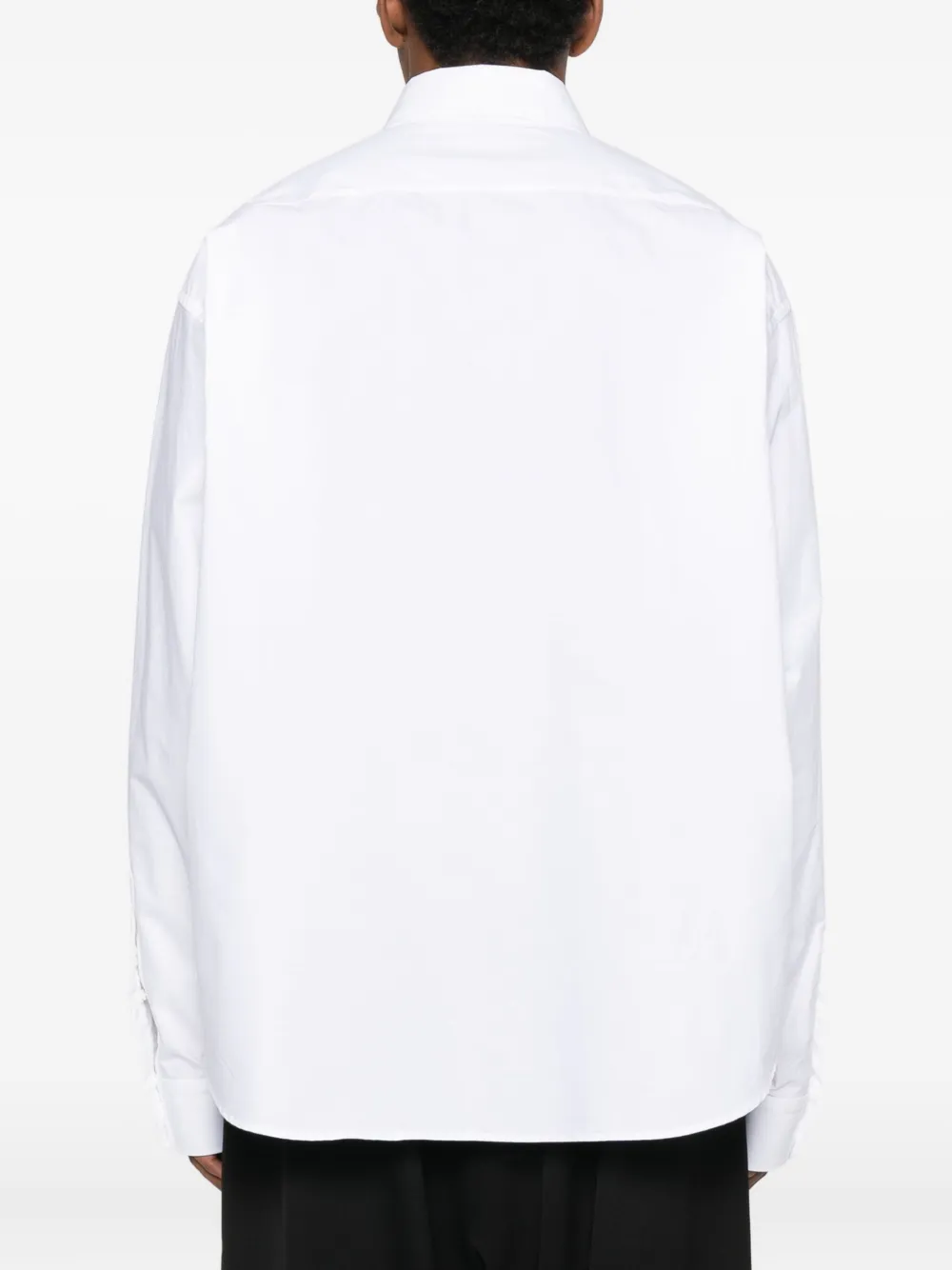Рубашка Balenciaga With Logo, белый — фото 4