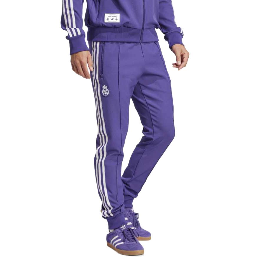 Брюки Adidas Real Madrid Icons Terrace Adidas Originals, фиолетовый — фото 4
