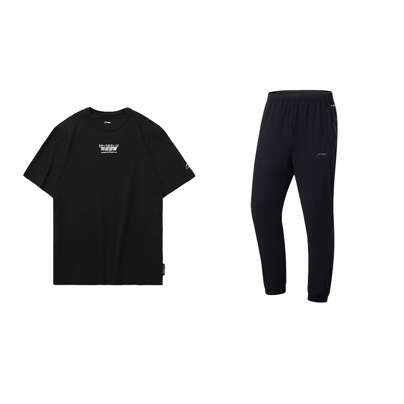 

Повседневная спортивная одежда унисекс LiNing, черная