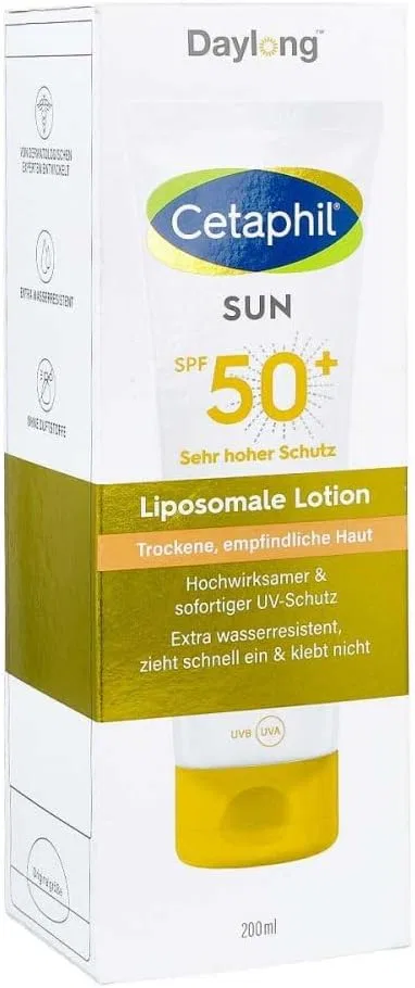 Липосомальный лосьон для защиты от солнца «Sun Daylong SPF 50+» от Cetaphil, 200 мл Cetaphil