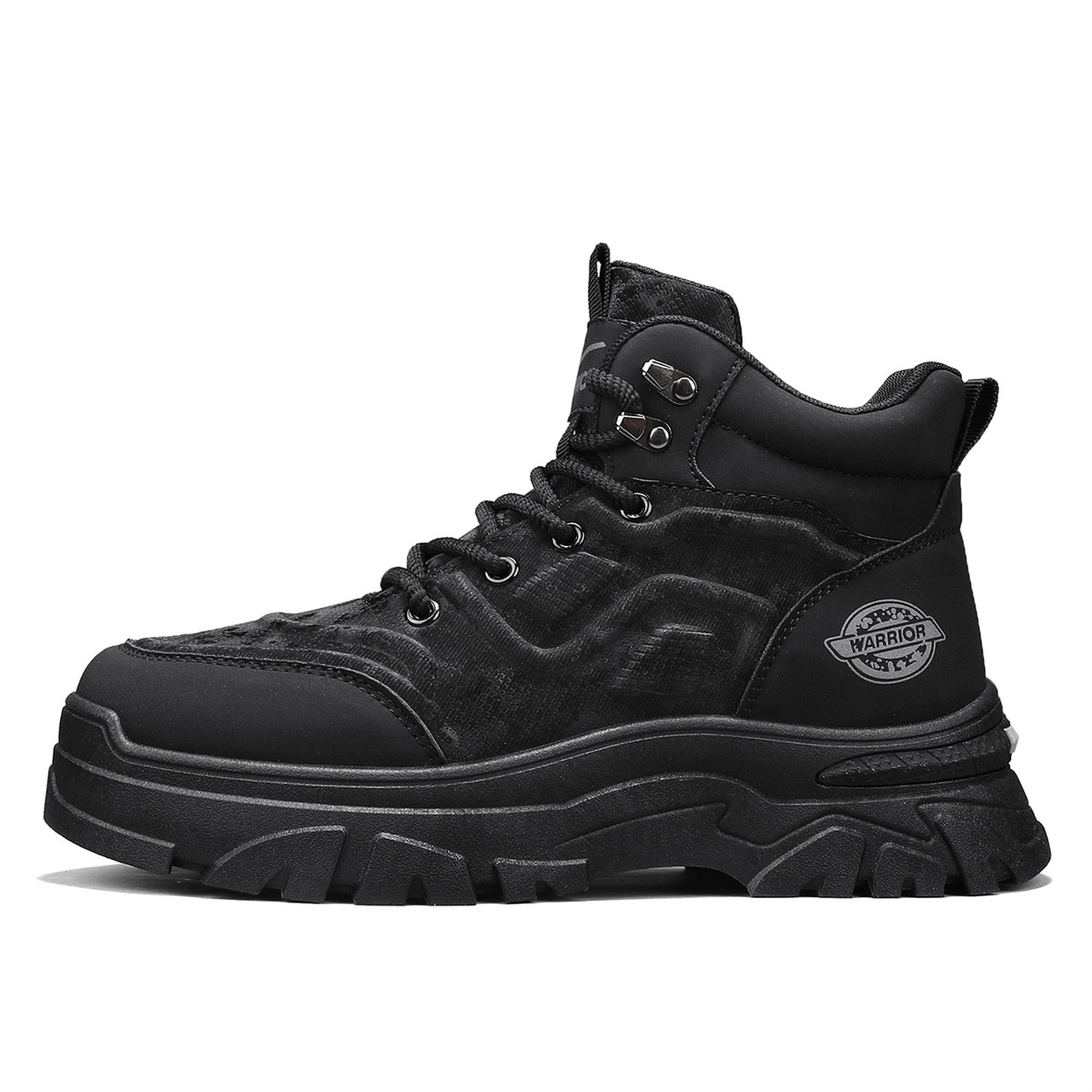 

Короткие ботинки Combat 4,5 см мужские WARRIOR, черный warrior