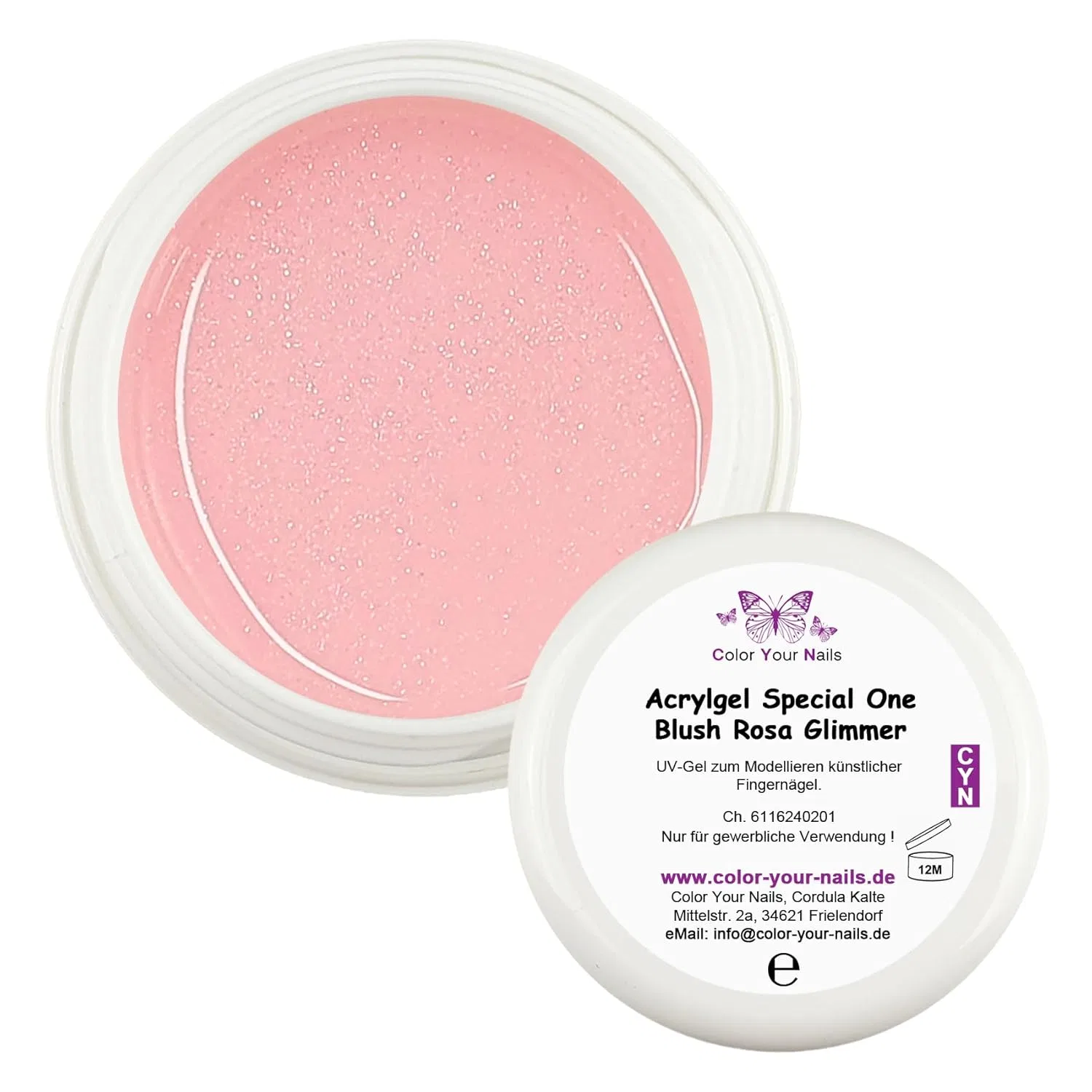 Акриловый гель Special One Blush Pink Mica (15 г) Color Your Nails