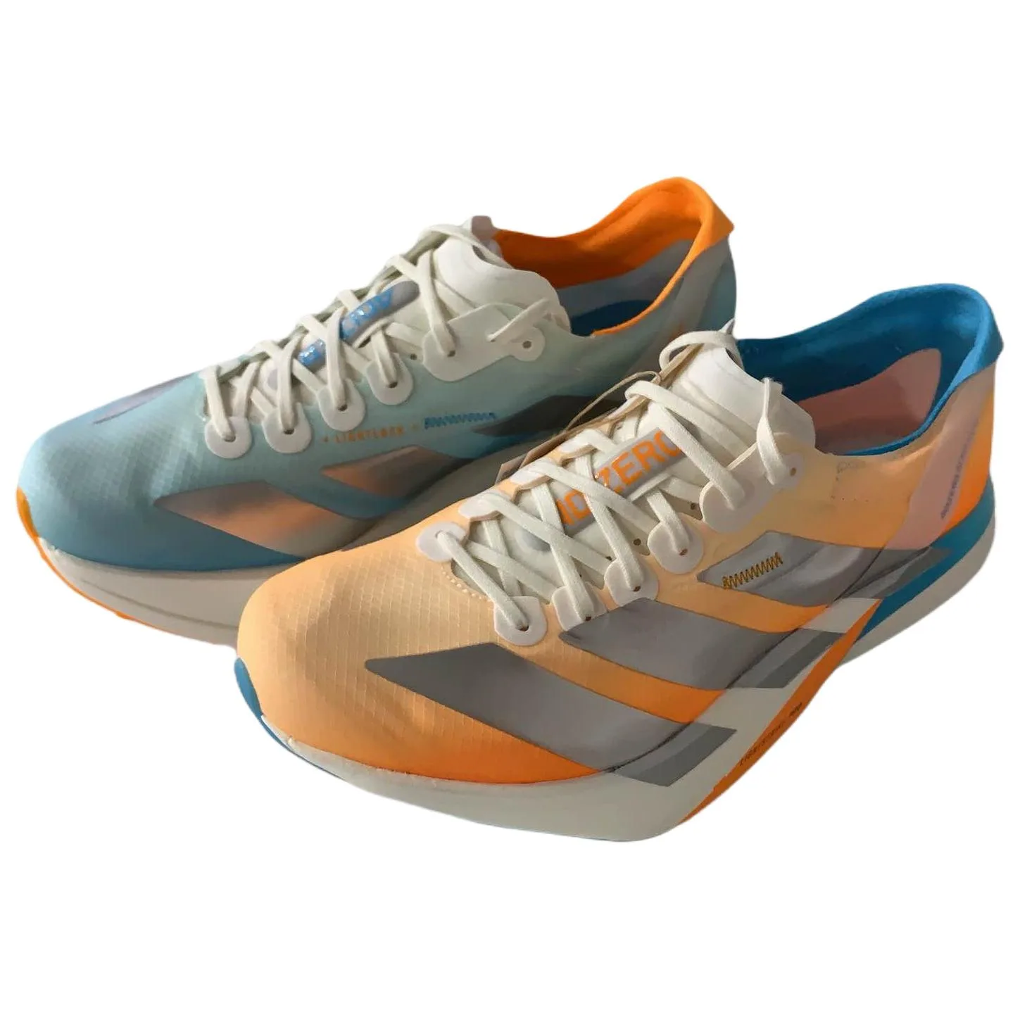 Adidas Adizero Adios Pro 4 кроссовки для марафона Unisex Blue Orange — фото 3