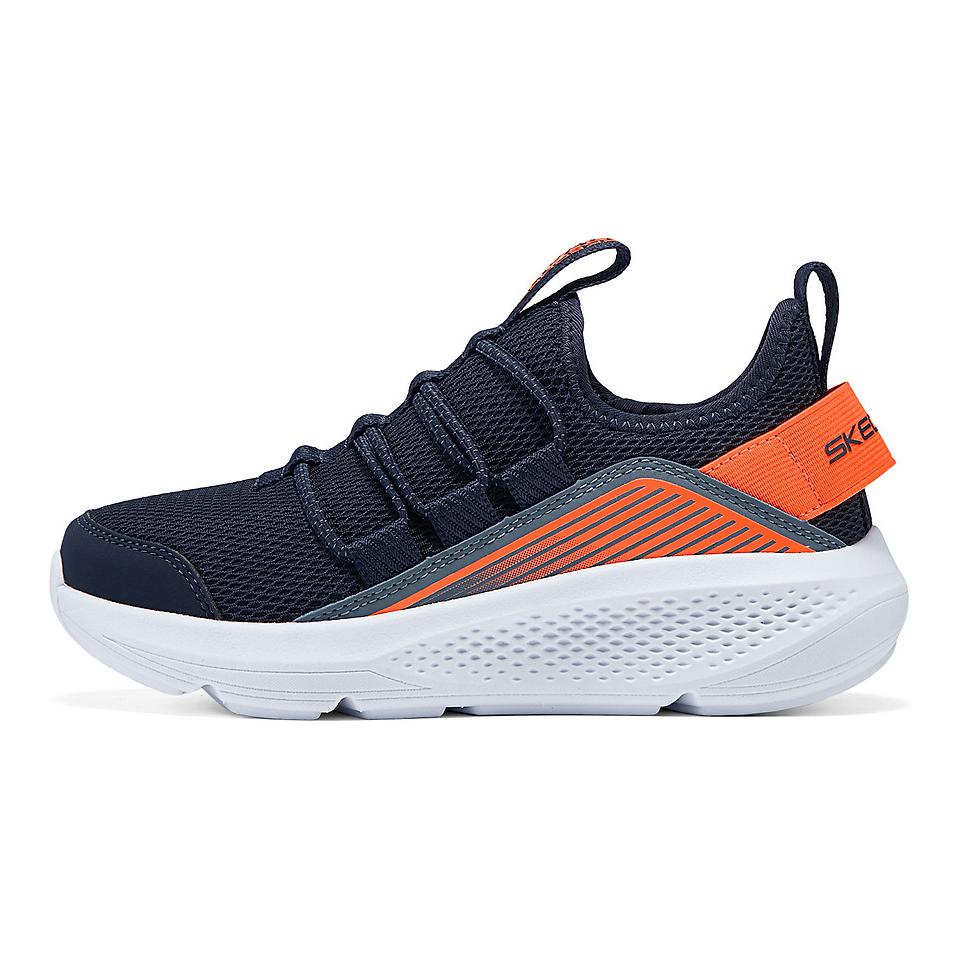 

Skechers Kids Детские кроссовки с низким верхом, устойчивые к истиранию и скольжению, синие, для мальчиков