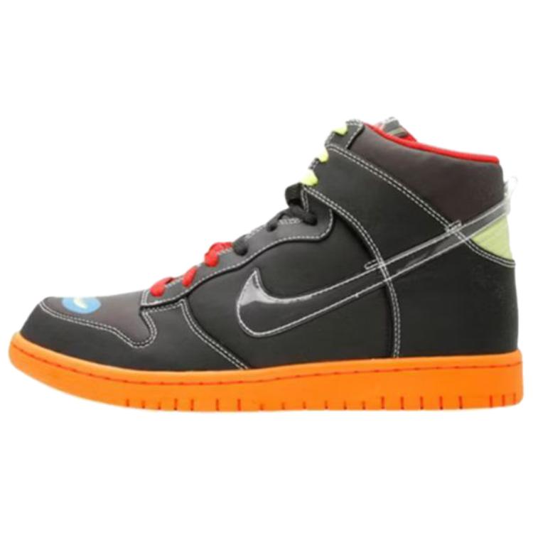 

Dunk High Prm Casette Playa Nike, черный оранжевый