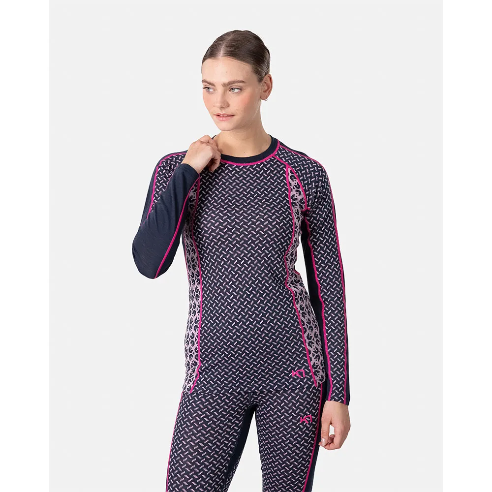 

Базовый слой Kari Traa Lekker long sleeve, синий