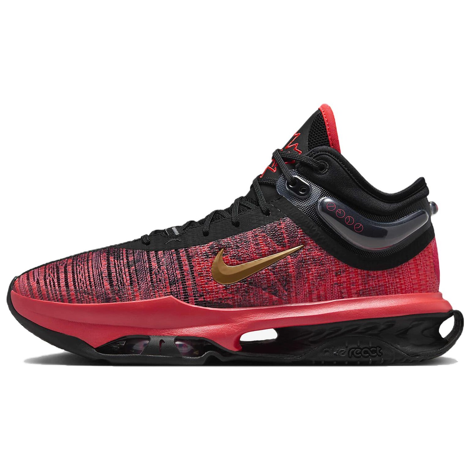 

Баскетбольные кроссовки Air Zoom G.T. Jump 2 Basketball Shoes Men Mid-Top Red/Black Nike