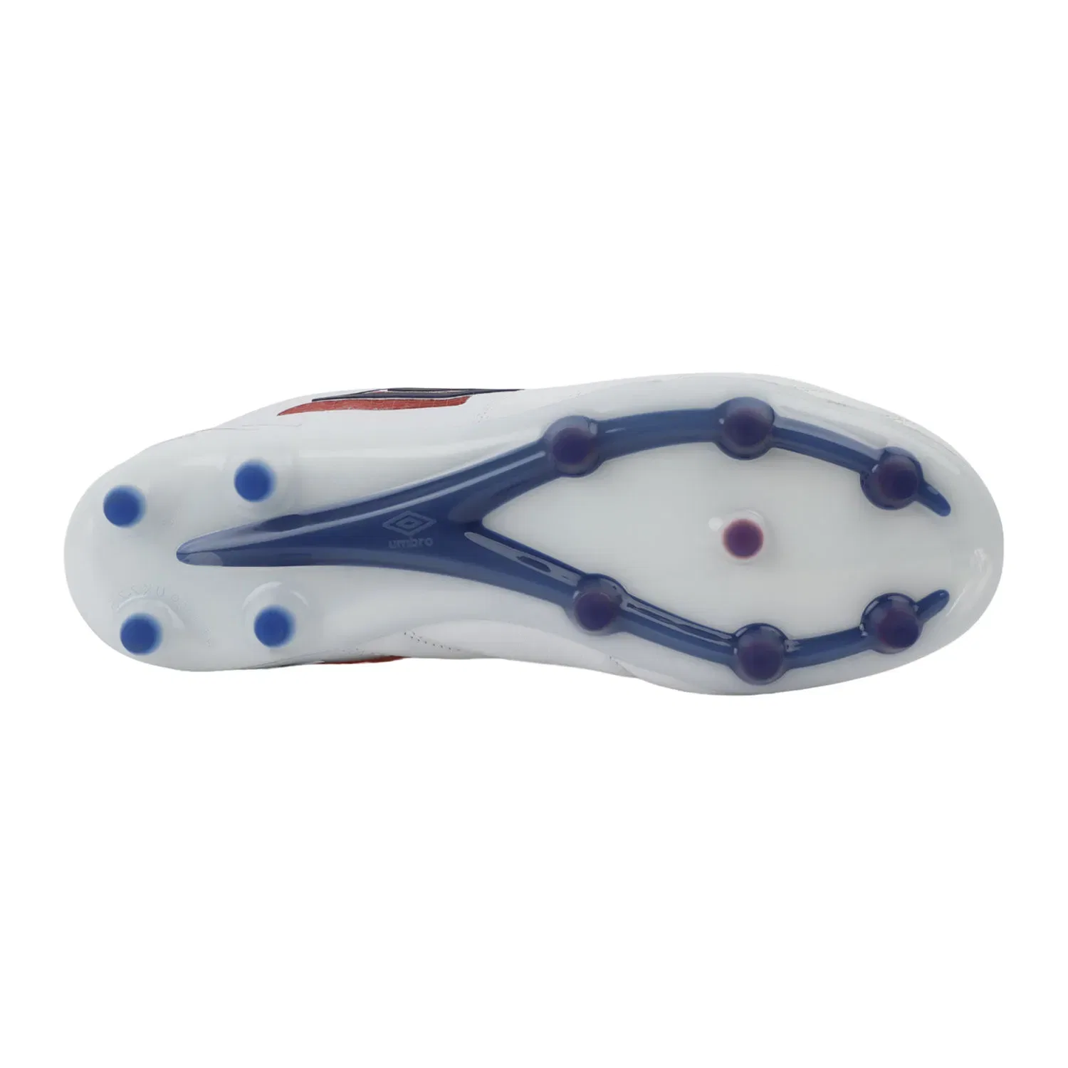 Футбольные бутсы Umbro Tocco IV Pro Leather Firm Ground, бледно-голубой — фото 4