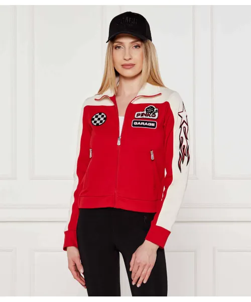 

Толстовка Эдгара Regular fit Pinko, красный